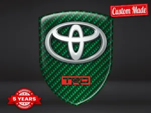 Toyota Etichetta Impermeabile Resistente Limitata Universale